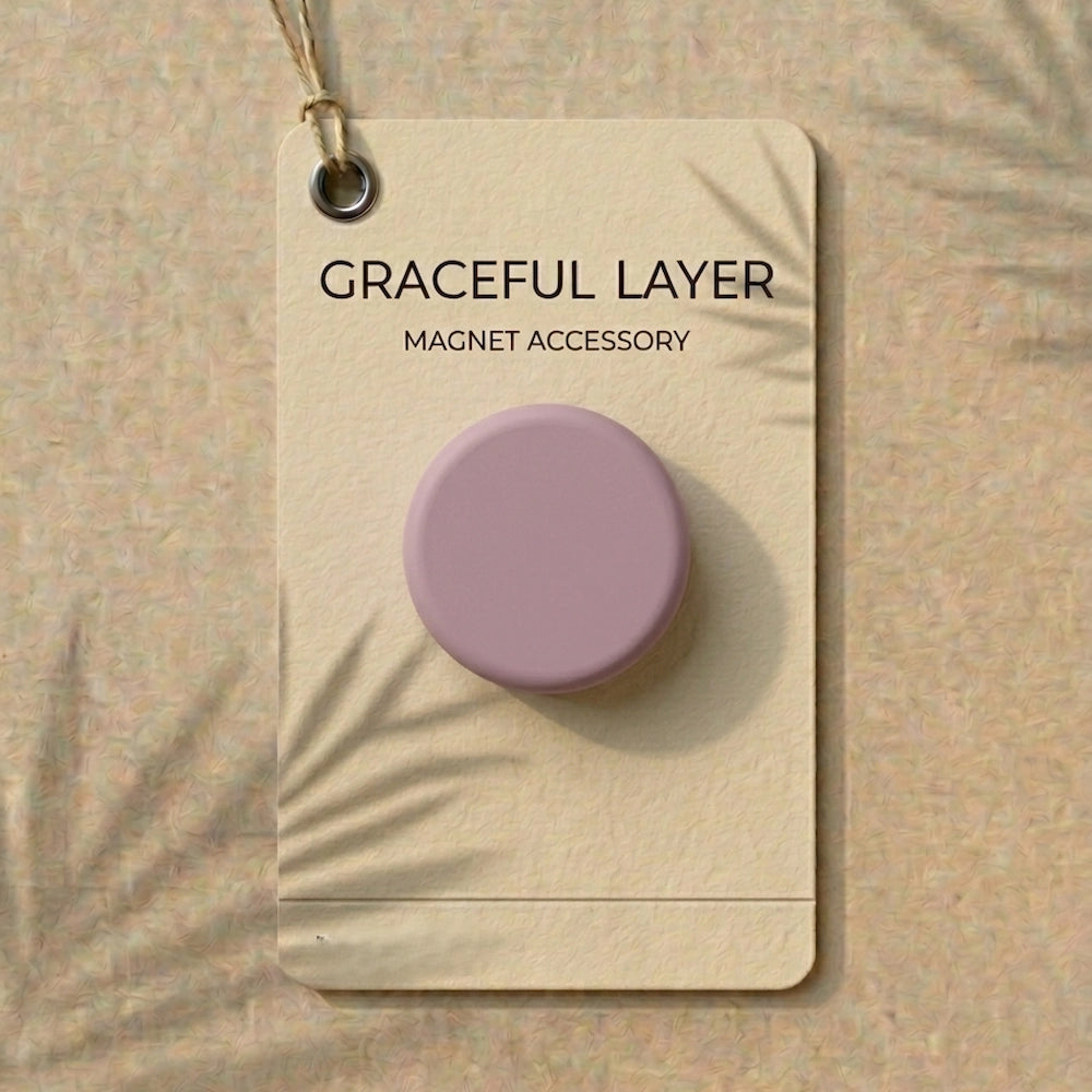 Mauve Pink flat hijab magnet Pakistan
