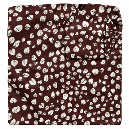Maroon Printed Namaz Chaddar for Women with Attached Veil