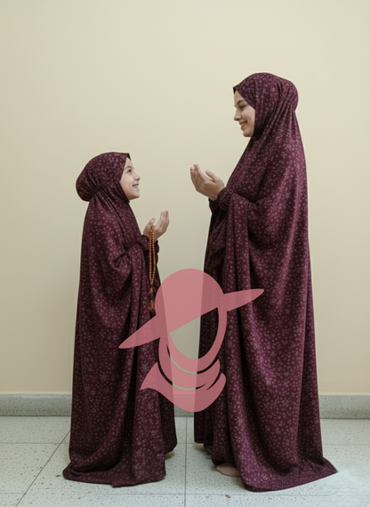 Roses - Mother Daughter Namaz Chaddar