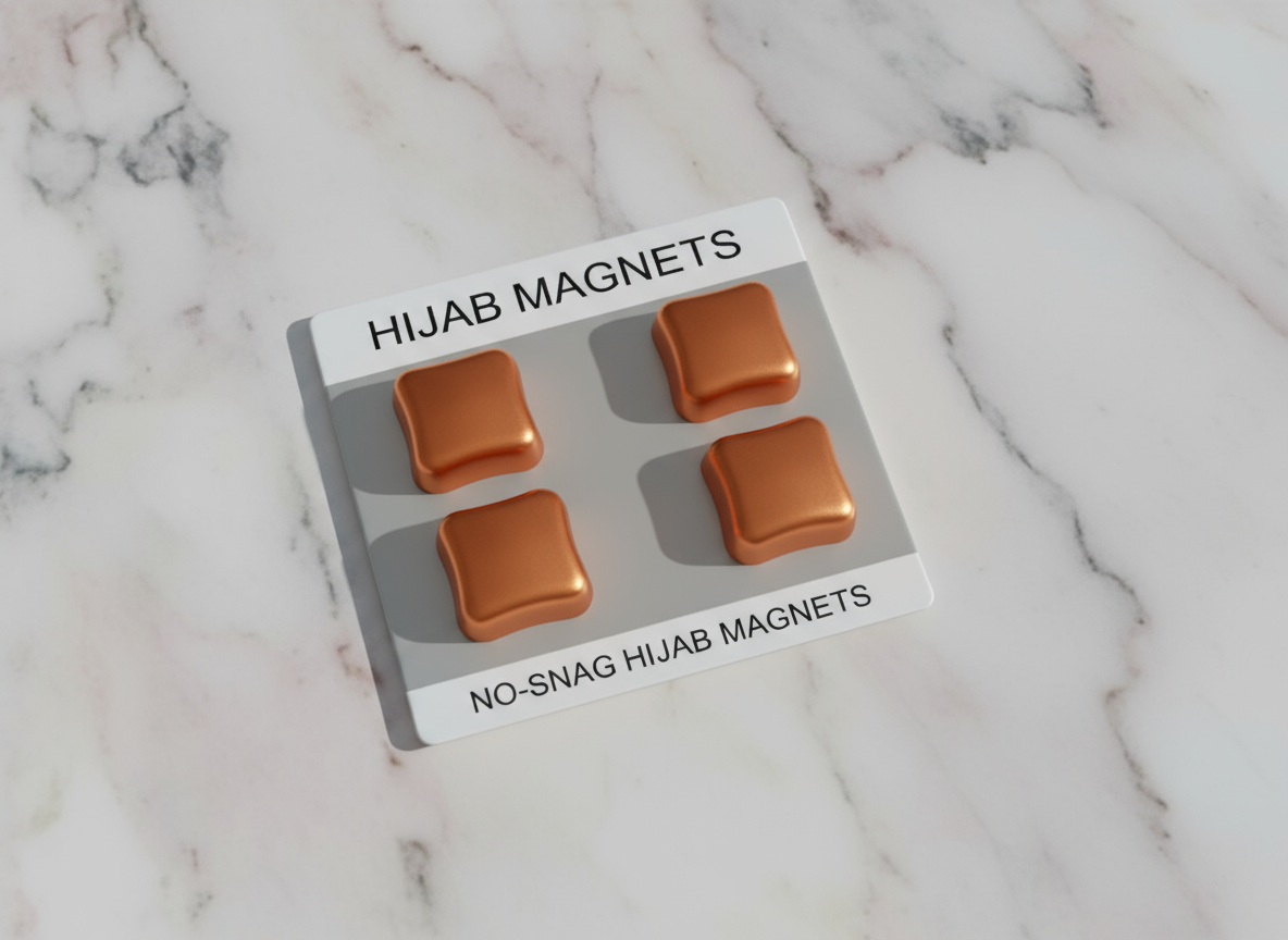Teracotta Square- Matt Hijab Magnet