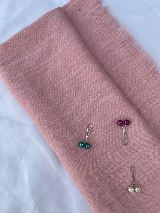 Peony Pink Turkish Hijab - Elegant & Effortless