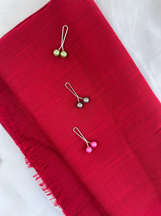 Red Turkish Hijab - Elegant & Effortless