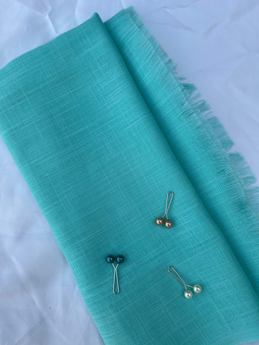 Sea Green Turkish Hijab - Elegant & Effortless