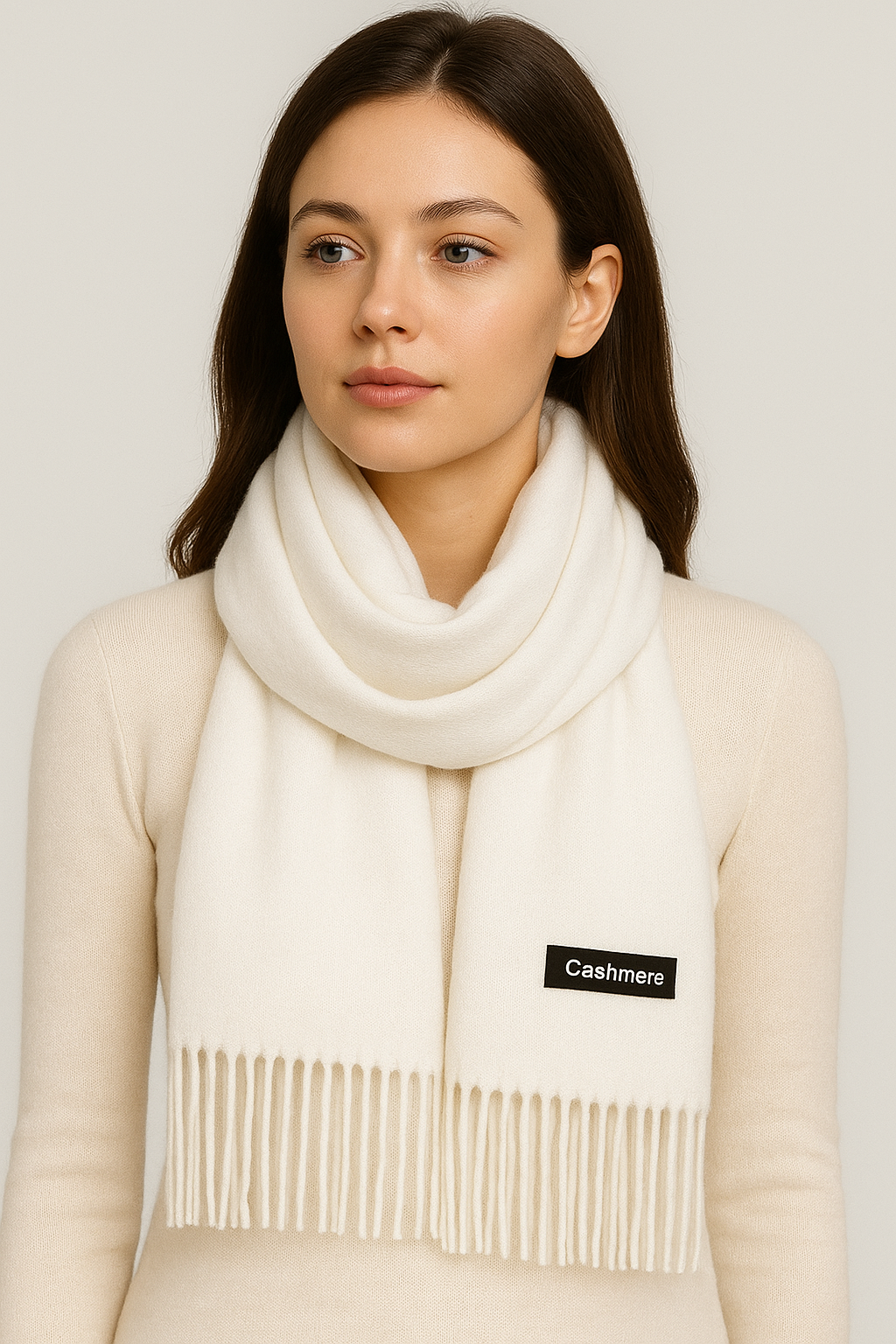 Frost Glow Cashmere Hijab